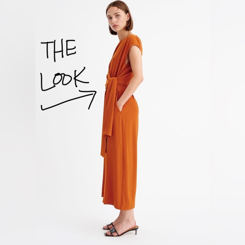 Rust Pant Jumpsuit